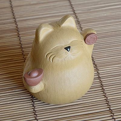 Tea Soul | Yixing Cat Tea Figura z wróżbitą