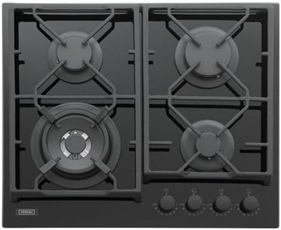 Kernau KGH 6434 T CI B Step Flame, Gas hob, Black