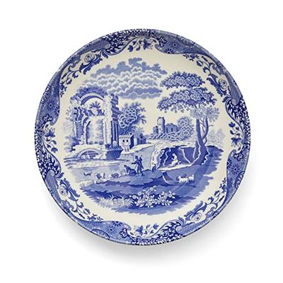 Portmeirion Home & Gifts Spode Blue Italian Single Earthenware Pasta Bowl 30cm (12 x 12in)