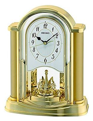 Seiko Reloj de péndulo Giratorio Dorado QXN228G