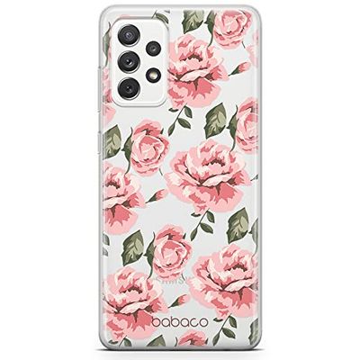 ERT GROUP mobiel telefoonhoesje voor Samsung A73 5G origineel en officieel erkend Babaco patroon Flowers 013 optimaal aangepast aan de vorm van de mobiele telefoon, gedeeltelijk bedrukt