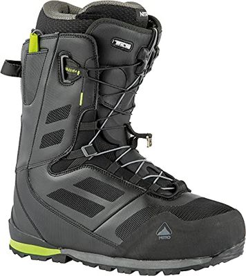 Nitro Herr Incline TLS Boot '22 snowboardbåt, Black-Lime, 235