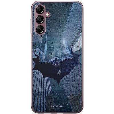 ERT GROUP mobiltelefonfodral för Samsung A14 4G/5G originalt och officiellt licensierat DC mönster Batman 071 optimalt anpassad till formen på mobiltelefonen, fodral tillverkad av TPU-plast