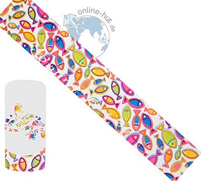 Överföringsfolie fiskbakgrund transparent med glitter