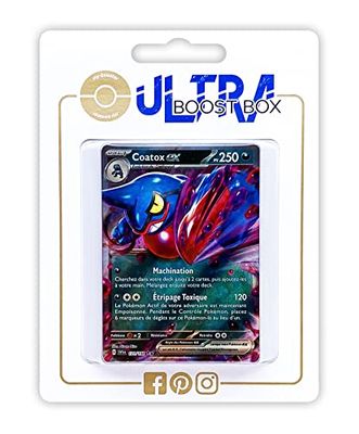 Coatox ex (Toxicroak ex) 131/198 - Ultraboost X Écarlate et Violet 01 - Doos met 10 Franse Pokemon kaarten