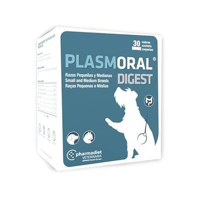 PLASMORAL Digest RAZAS PEQUEÑAS Y MEDIANAS 30 SOBRES