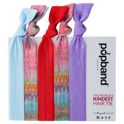 Popband stampato pony Tail Holder fasce per capelli/cravatte, Summer Breeze