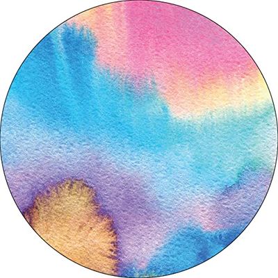 Bonateks, Tapis de Souris Rond imprimé numérique, Base antidérapante, pour Bureau et Maison, diamètre : 22 cm