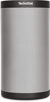 TechniSat TECHNISOUND MR2 Enceinte Multiroom (avec Streaming Audio, Radio Internet, 2 Haut-parleurs sans Fil 10 W, Spotify Connect, Streaming Audio UPnP) Noir/Argent