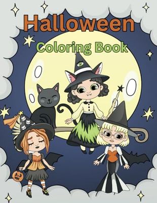 Halloween Style Coloring Book