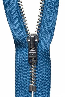YKK Cerniera di Blocco Automatico, No. 145 Ardesia Blu, 18 cm Length