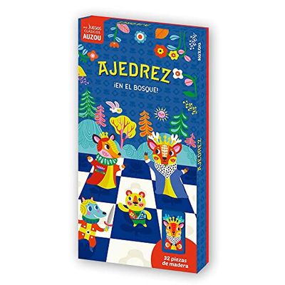 Auzou -Chess, in The Forest, Multicoloured (XOU-3899687)