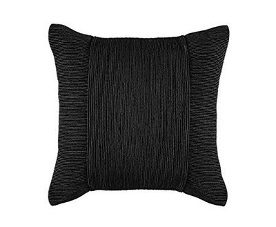 KAS-Cuscino, Stile Smoking, Colore: Nero