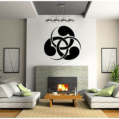 Tatoutex Stickers Triskell - Vert Lime, L 120cm x H 120cm
