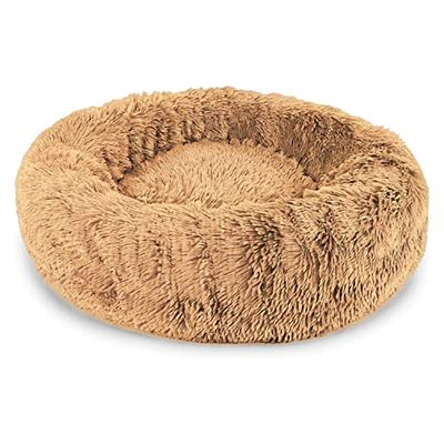 Yuma Spazio Cama Perro Mediano y Pequeño. Cama para Perros Antimordeduras. Cojin Resistente y Lavable. Cama para Gatos y Otras Mascotas Medianos