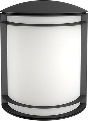 Philips Mygarden, applique murale extérieur LED noire Antelope 6W, lumière blanc froid 4000K