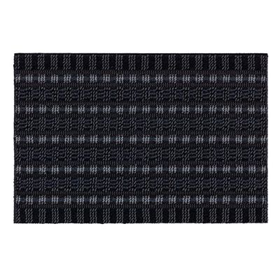 ASTRA Poly Brush Felpudo, polipropileno, preto/antracite, 40 x 60 cm