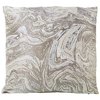 COJÍN 43X43CM POLIÉSTER GRISC/CREMALLERA 43X43CM