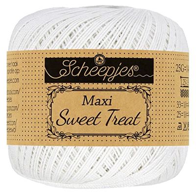 Scheepjes - Scheepjes Maxi Sweet Treat 106 Snow White Yarn - 1x25g