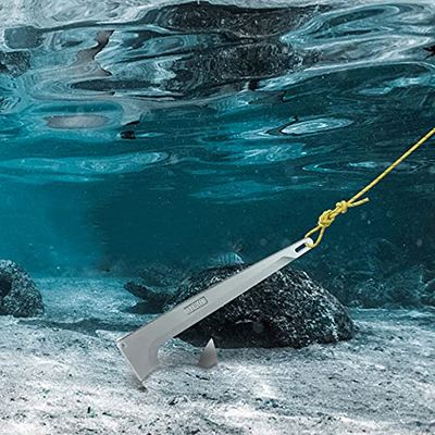 VEVOR Kotwa stal ocynkowana, 10 kg, szara, Bruce Claw Anchor
