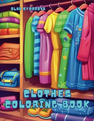 Clothes Coloring Book