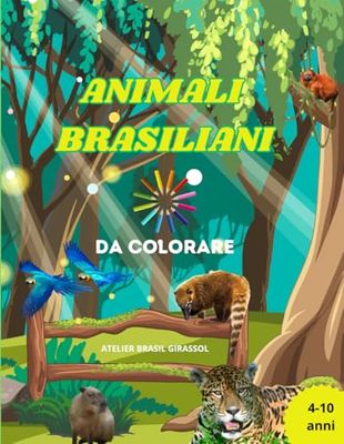 Animali Brasiliani da colorare