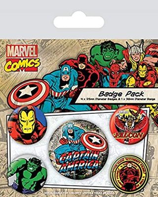 Badgepack Spille Captain America