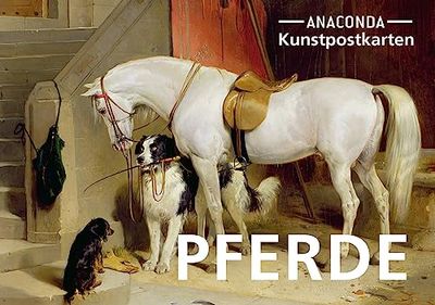 Anaconda Verlag Postkarten-Set Pferde: 18 Kunstpostkarten mit verschiedenen Pferde-Motiven aus der ganzen Kunstgeschichte. Aus hochwertigem Karton. Ideal para Postcrossing: 56