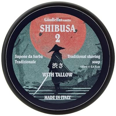 THE GOODFELLAS' SMILE Shibusa tradycyjne mydło do golenia Made in Italy, 100 g