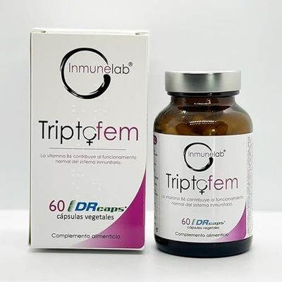 Triptofem (triptófano, probióticos, magnesio y vitaminas.) (60 cápsulas)