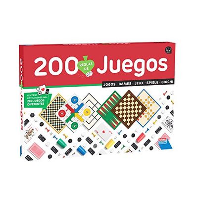 Falomir-200 200 Rassemblés. Jeux de Table. Classiques (1310)