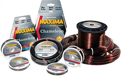 Sunset Maxima 600M 12LB Chameleon Camaleón de 600 m, Unisex Adulto, marrón