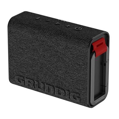 GRUNDIG GBT Jam 2 Enceinte Bluetooth 5.3 4,3 W RMS, jusqu'à 30 Heures de portée, jusqu'à 30 Heures, Batterie Externe, Fonction Mains Libres, étanche à la poussière et à l'eau, IP67, Noir