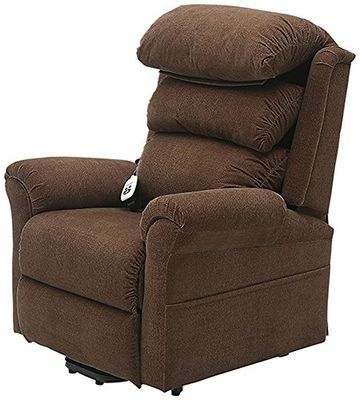 Aidapt Walmsley Riser and Recliner Electric Sofa Arm Chair With Dual OKIN Safety Motors, Easy to Work Remote and Hard Wearing Fabric Material for Use in Lounge, Sitting Room and Bedroom.