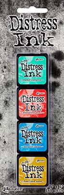 Tim Holtz Distress Mini Ink Kits-Kit 13