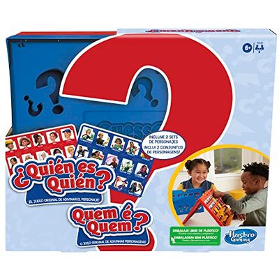 Guess Who?, Board Games for Kids, Fun Family Game for 2 Players, Party Games, Ages 6+