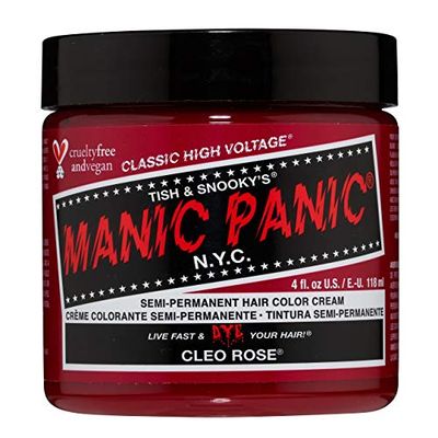 MANIC PANIC Semi-Permanent Hair Color Cream - Cleo Rose 118 ml