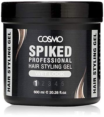 Cosmo Spiked Professional Hair Styling Gel Wet Look 600ml