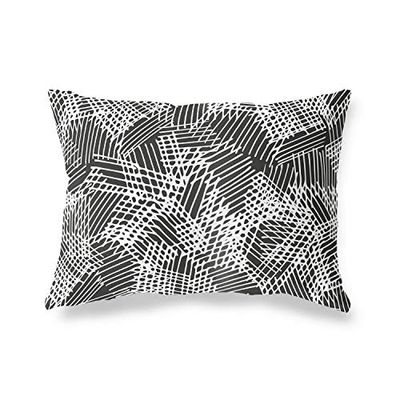 BonaMaison Fundas para Cojínes, Patrón Aleatorio Funda de Almohada para Sofá Coche Silla Oficina Cama Decorativa Moderna Decoración del Hogar, 35x50 Cm - Diseñado y Fabricado en Turquía