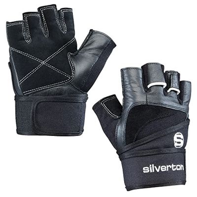 Silverton Heren Fitness gewichthefhandschoen Power handschoenen, zwart, 2XL
