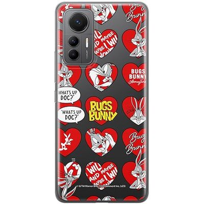 ERT GROUP mobiel telefoonhoesje voor Xiaomi 12 LITE origineel en officieel erkend Looney Tunes patroon Bugs 022 optimaal aangepast aan de vorm van de mobiele telefoon, gedeeltelijk bedrukt