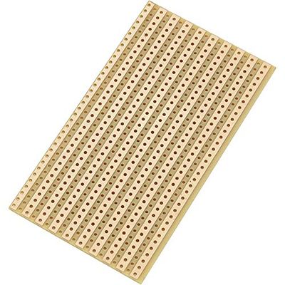 TRU Components Europlatine 530847 SU527610 Papier dur 90 mm x 50 mm 35 µm Dimensions de la grille 5,08 mm Contenu 1S