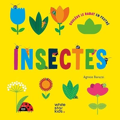 Insectes - Soulève le rabat feutré