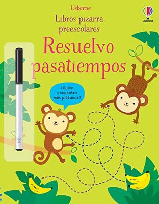 Resuelvo pasatiempos (Libros pizarra preescolares)