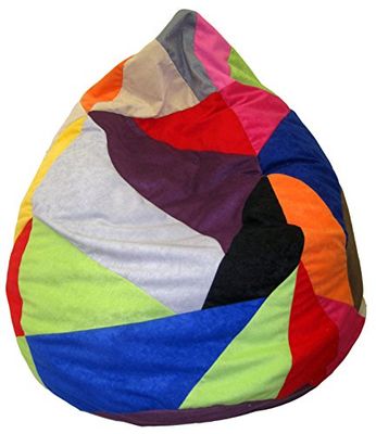 Heunec – 670891 – Pouf Patchwork 120 l Multicolore