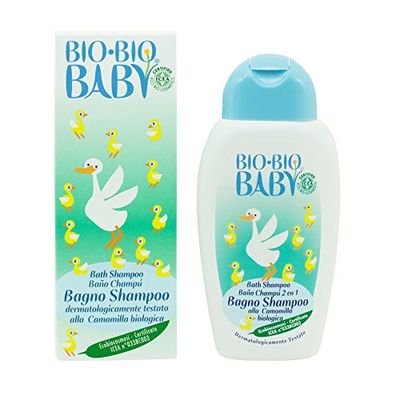 Bio Bio Baby Baño-Champú a la Camomila Biológico Certificado - 250 ml