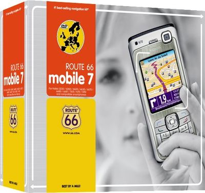 Route 66 Mobile 7 - Europe BT GPS Series 60 [import anglais]