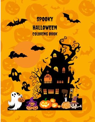 SPOOKY HALLOWEEN: COLORING BOOK