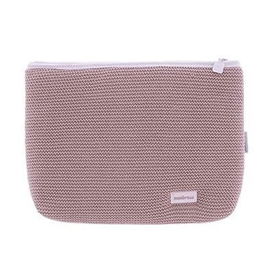 Cambrass Necessär för förvaring av babytoalettartiklar, babyväska med dragkedja – toalettväska – toalettväska London toalettväska rosa 6 x 28 x 20 cm