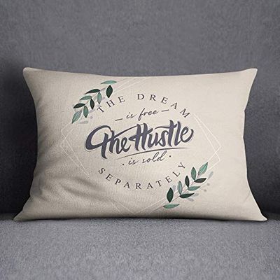 Questo Casa Funda de cojín Decorativa, Funda de cojín, Funda de Almohada, decoración del hogar, para sofá, café, tamaño: 35 x 50 cm, diseñada y Fabricada en Türkiye